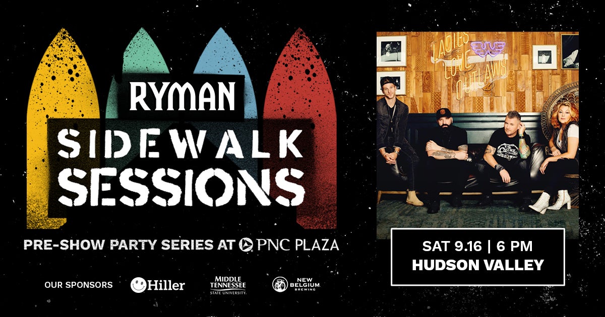 Ryman Sidewalk Sessions with Hudson Valley