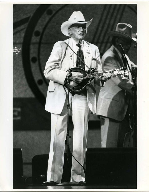 Bill Monroe performs. 1990's