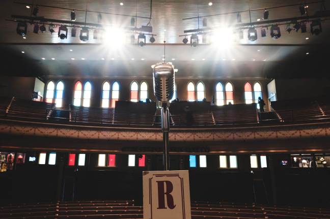 Ryman Interior Stage