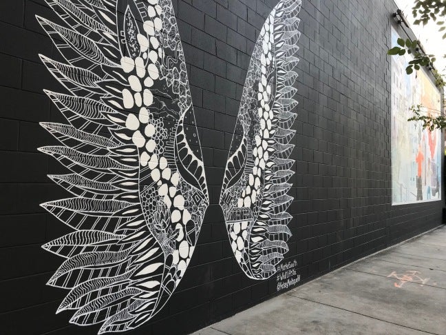 Wing Mural